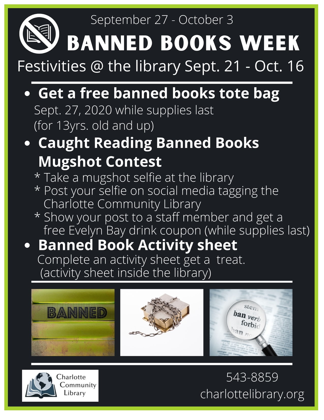 Banned book week activities